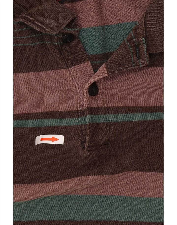 Levi's Polo à Manches Longues Homme Medium Multicolore Rayé