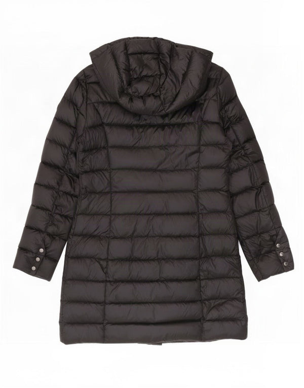 Cape Horn Manteau matelassé à capuche pour femme IT 46 Large Noir Nylon