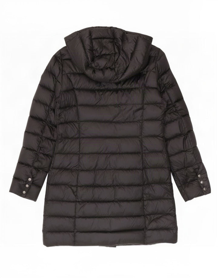 Cape Horn Manteau matelassé à capuche pour femme IT 46 Large Noir Nylon