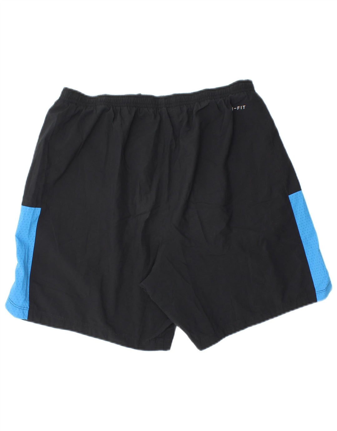 Nike Short de sport Dri Fit pour homme en polyester color block Noir Taille L