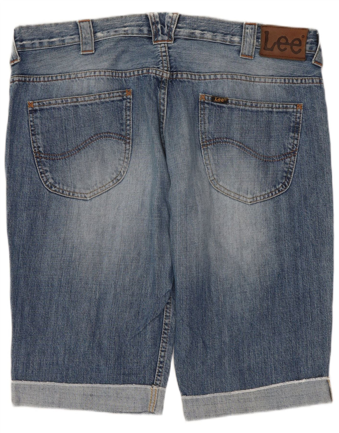 LEE Short Knox Denim W38 XL Homme Bleu Coton