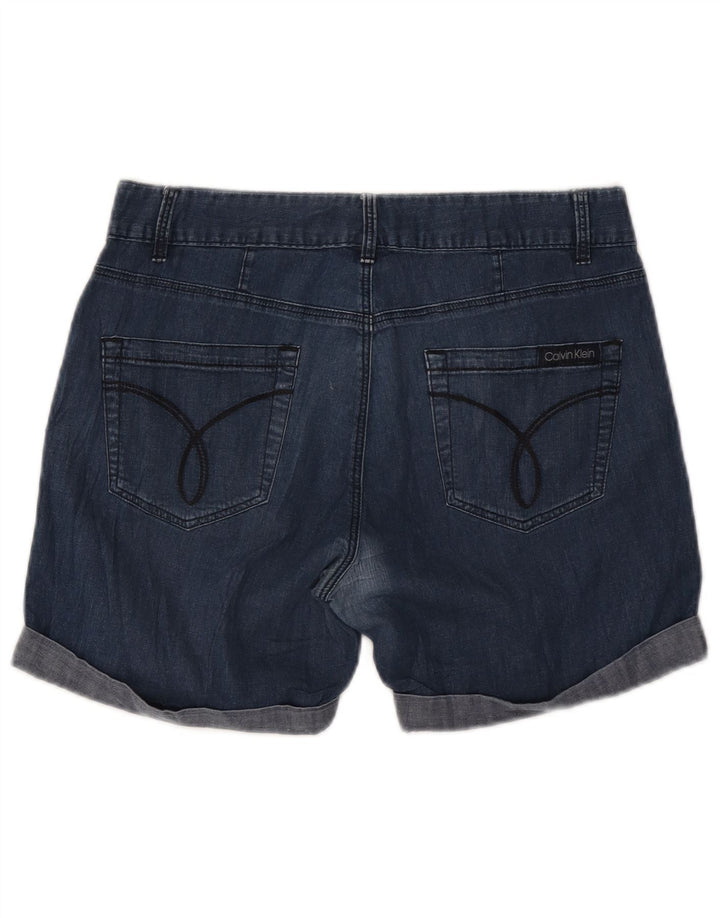 Calvin Klein Jeans Short en jean pour femme US 8 Medium W29 Bleu Coton