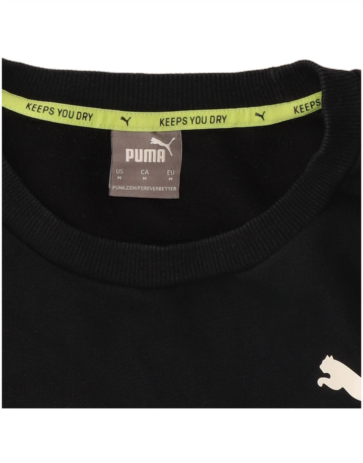 Puma Sweat-Shirt Graphic Homme Noir Colorblock