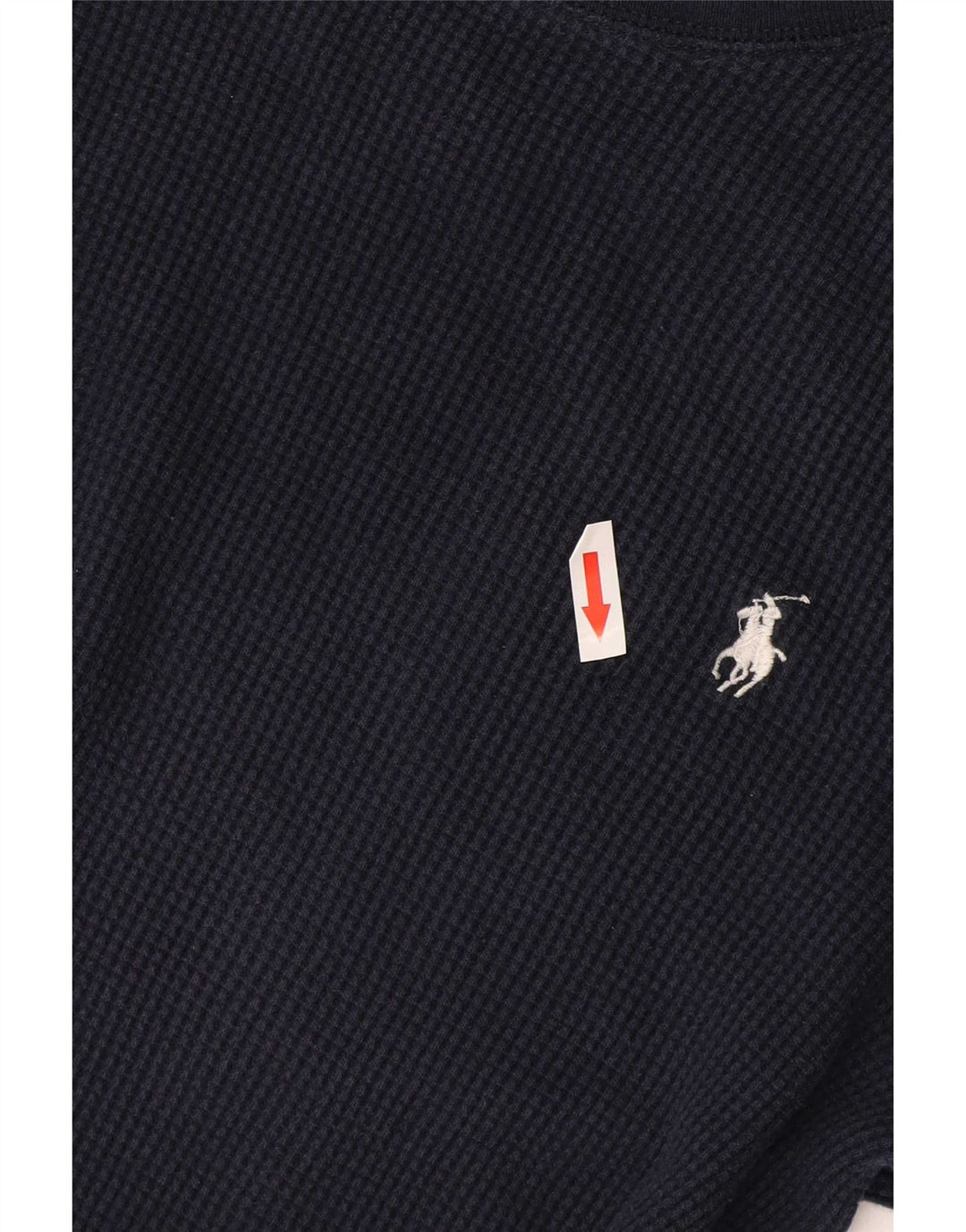 Polo Ralph Lauren Haut à manches longues pour homme en coton bleu marine moyen
