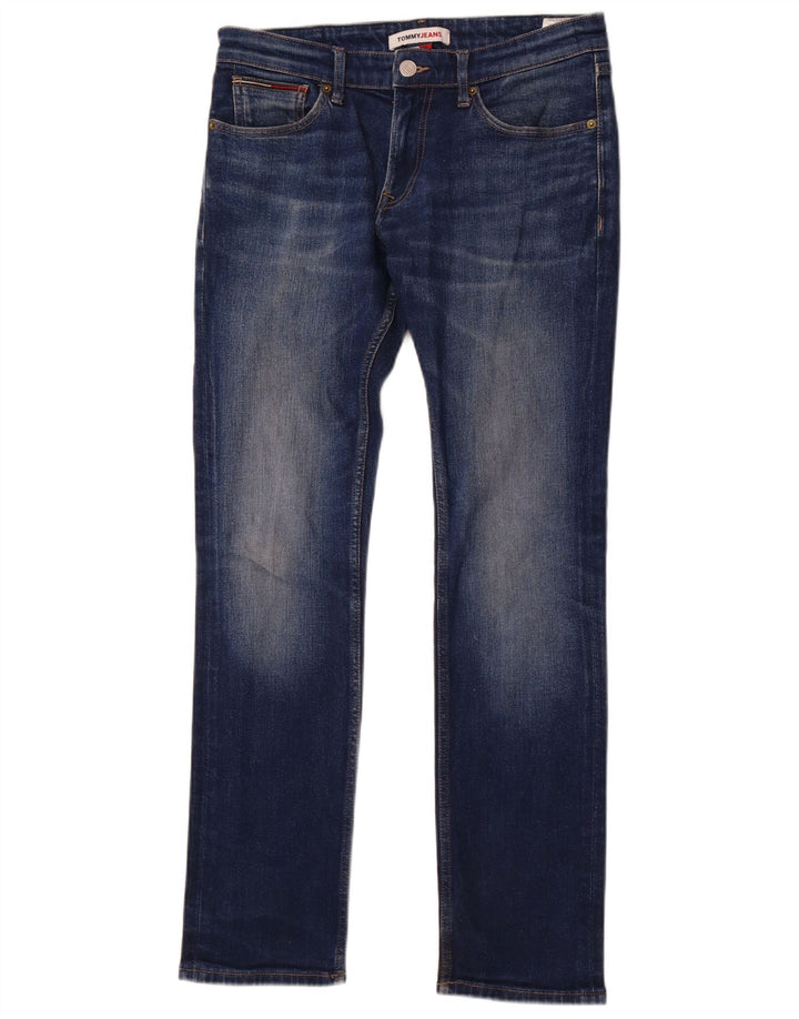 Tommy Hilfiger Jean Slim Homme W30 L32 Bleu Coton