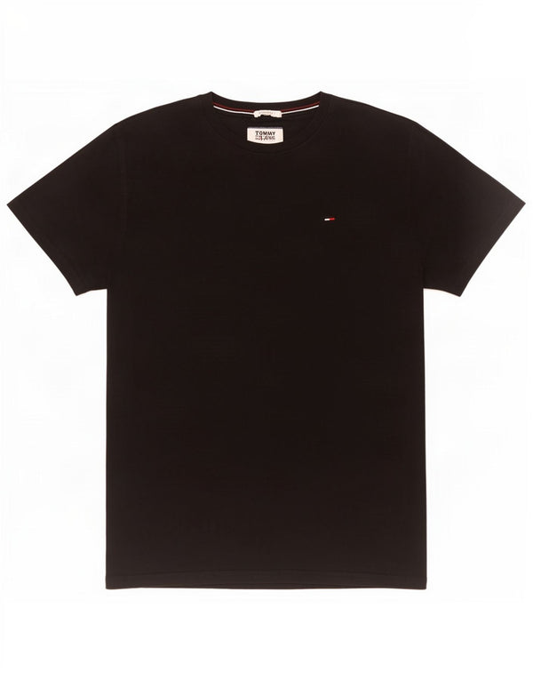 Tommy Hilfiger T-Shirt Homme Petit Noir Coton