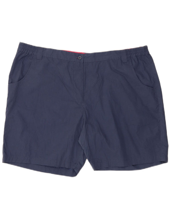 Mountain Warehouse Short décontracté taille haute pour femme W44 3XL Bleu marine