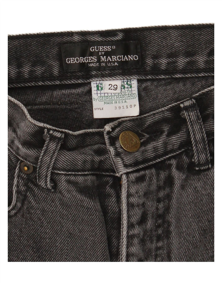 Guess Jean Fuselé Femme W29 L24 Coton Noir