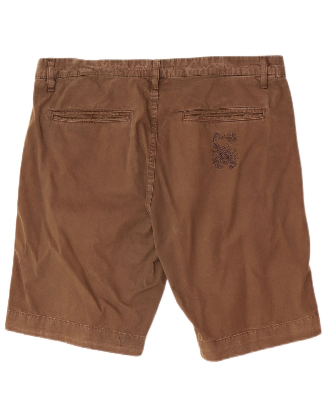 Scorpion Bay Short Chino Regular Homme W33 Coton Marron Moyen