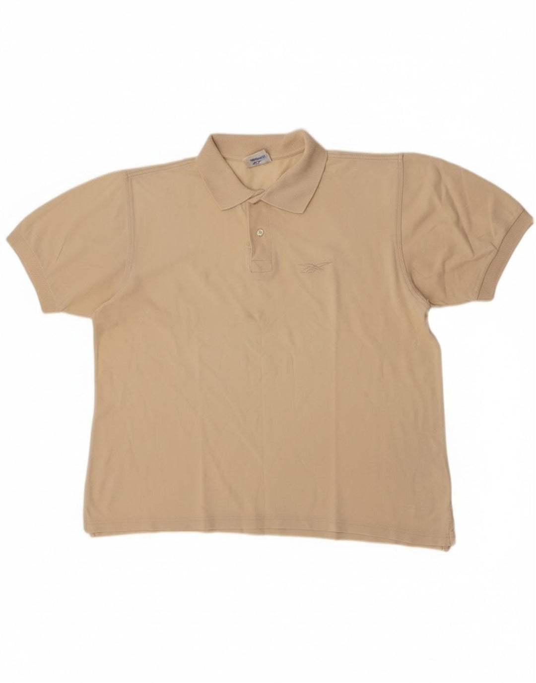 Reebok Polo Homme Beige Moyen