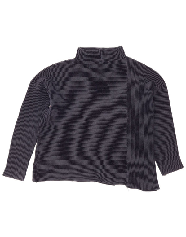 French Connection Pull col roulé pour femme UK 10 Petit Bleu marine