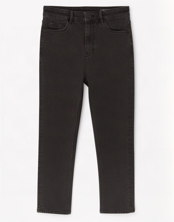 Marks & Spencer Jean court The Carrie pour femme UK 10 Small W26 L22 Noir