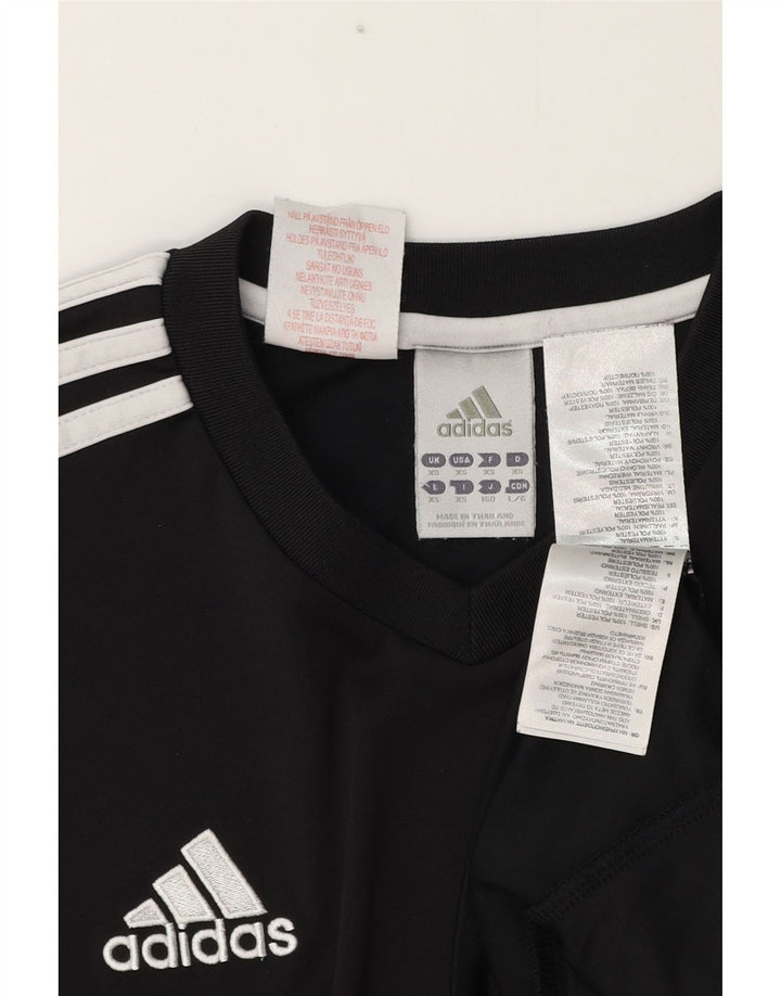 Adidas Hommes Climalite T-Shirt Top XS Noir Polyester