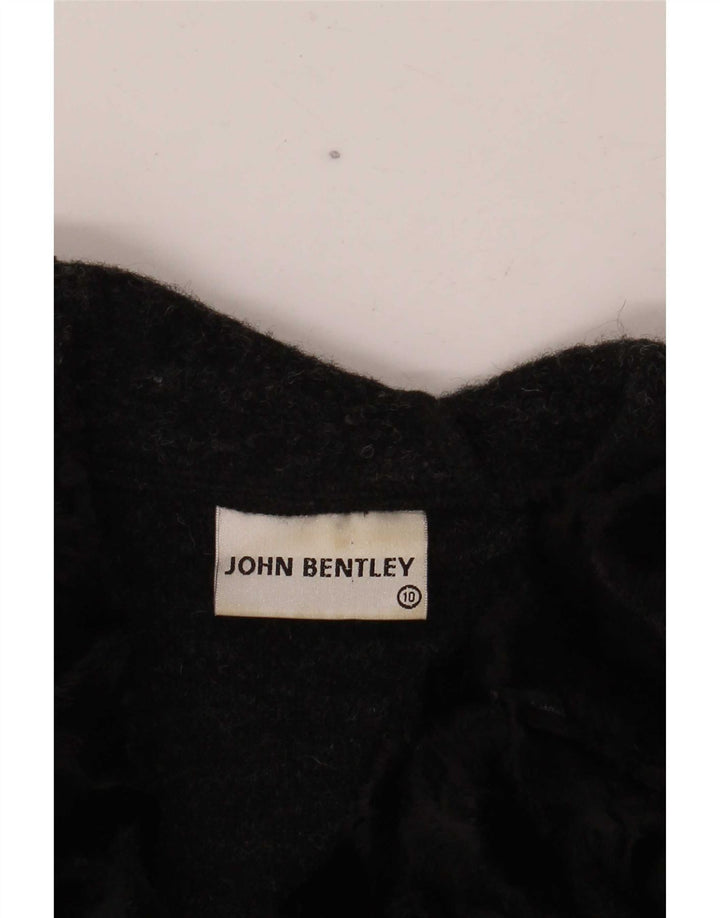 John Bentley Veste blazer à 2 boutons pour femme UK 10 Small Gris Colorblock