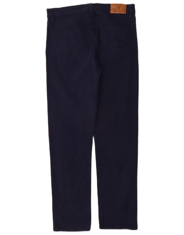 U.S. Polo Assn. Pantalon décontracté coupe slim homme W32 L30 coton bleu marine