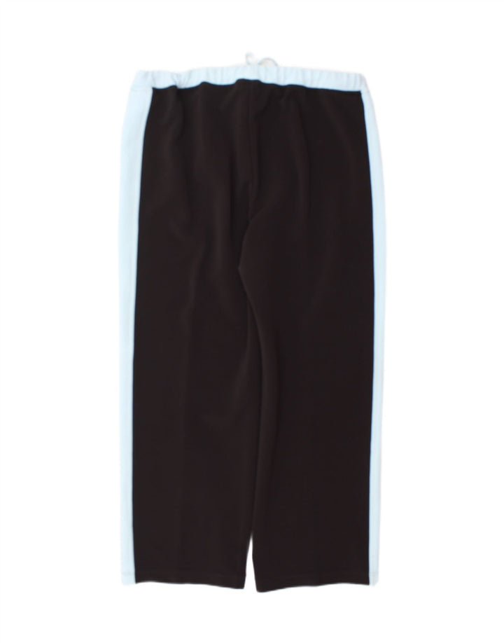 Kappa Pantalon de survêtement pour femme UK 18 XL Gris Colorblock Polyester