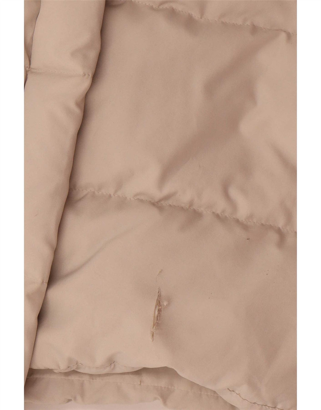 Ellesse Manteau matelassé surdimensionné pour femme UK 44 Polyester beige moyen