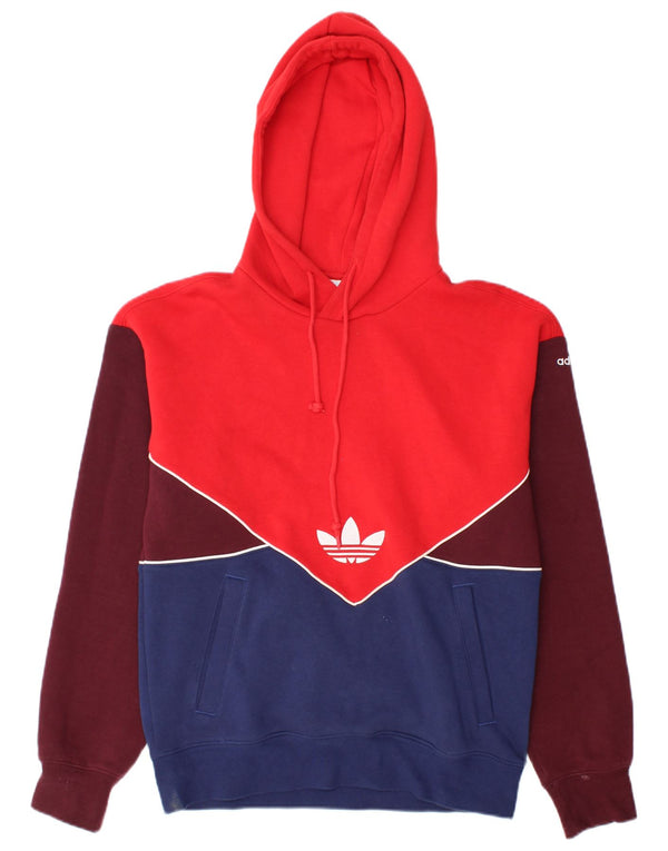 ADIDAS Pull à capuche pour homme XS en coton multicolore colour block