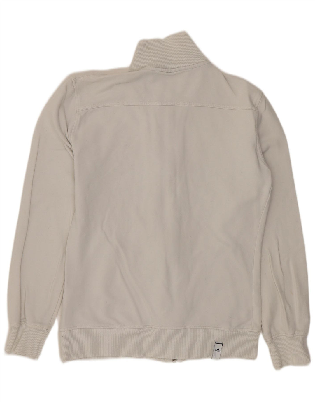 ADIDAS Veste de survêtement pour homme UK 36/38 Petit coton blanc
