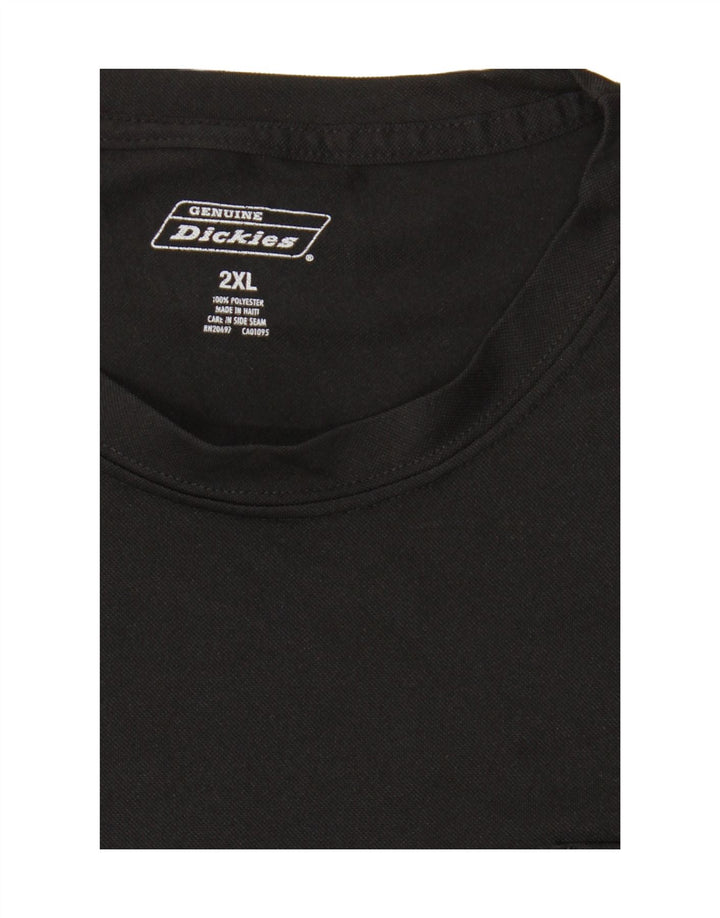 Dickies T-Shirt Homme Haut 2XL Noir Polyester