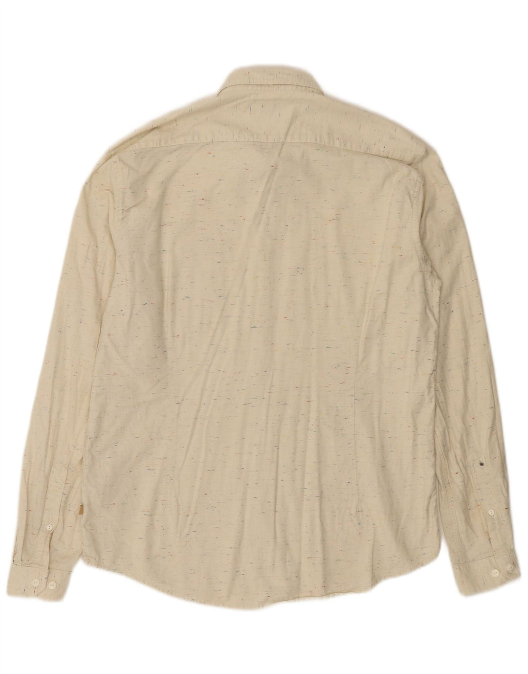 Barbour Chemise Homme Large Coton Moucheté Beige