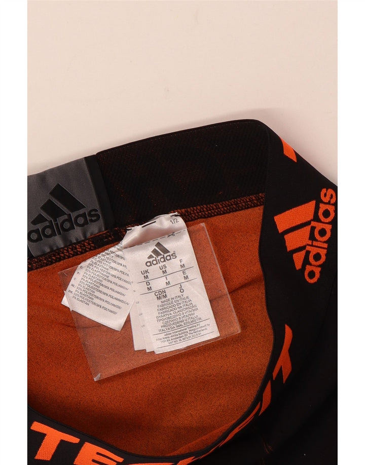 Adidas Short de sport graphique pour homme en polyester à pois noir moyen