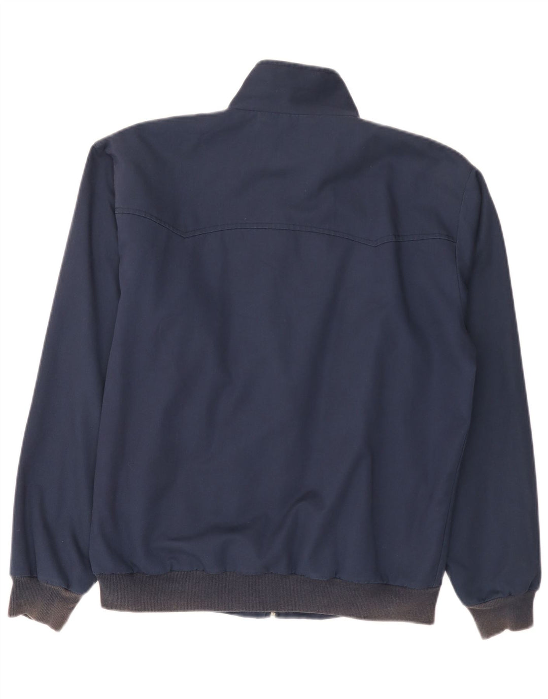 Three Stroke Mens Bomber Jacket UK 40 Grand Bleu Marine Coton