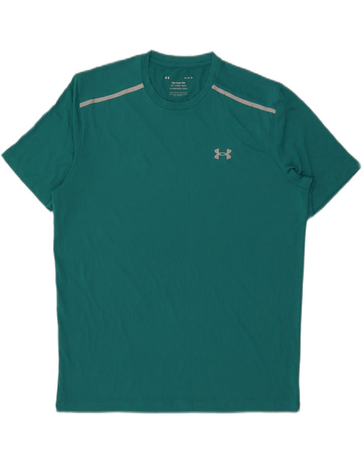 Under Armour T-Shirt Homme Turquoise Moyen