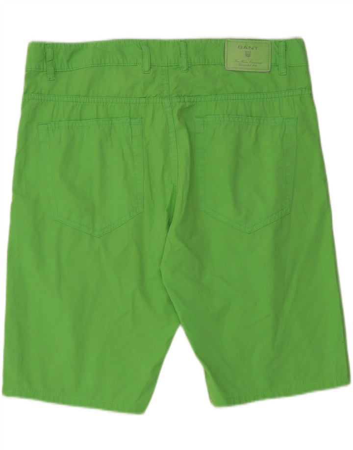 GANT Hommes Tyler Regular Fit Casual Shorts W36 Grand Vert Coton