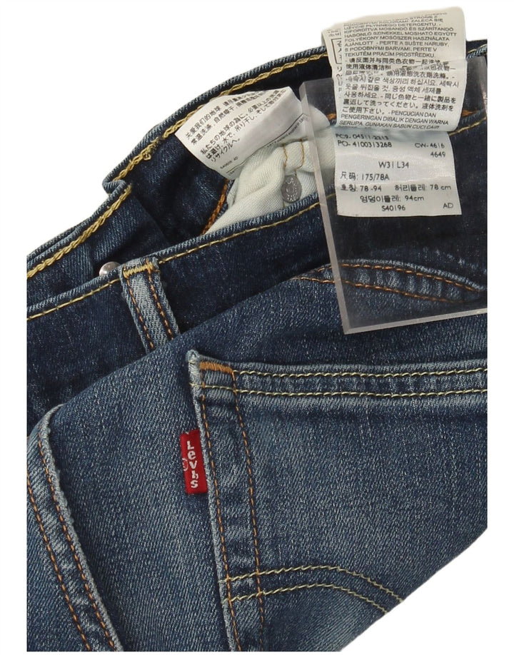 Levi's Jean Droit Homme W31 L28 Bleu Coton