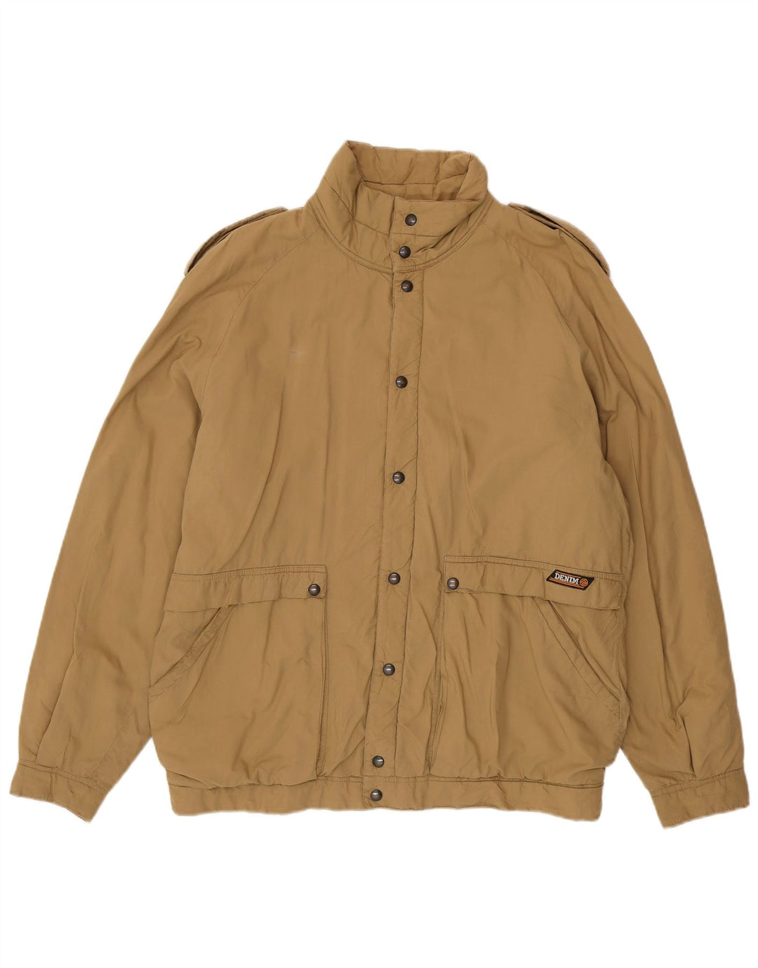 veste militaire vintage pour hommes IT 50 Large Brown