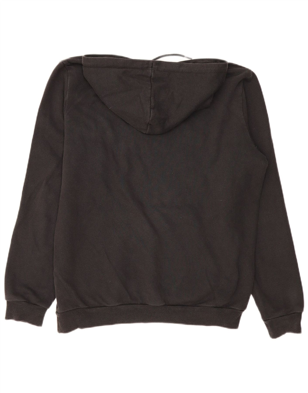 PUMA Pull à capuche graphique pour femme UK 14 Coton noir moyen