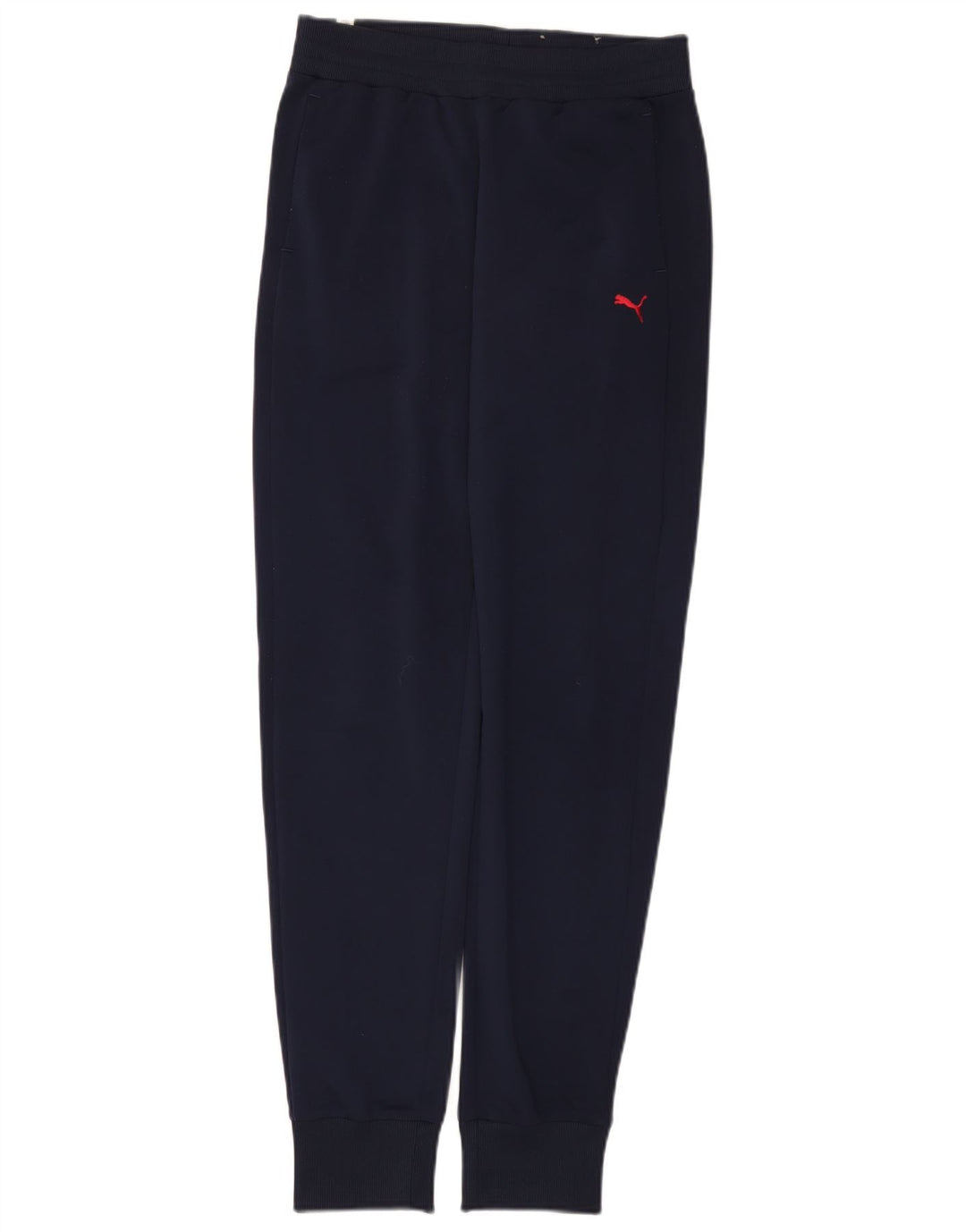 Puma Pantalon de survêtement pour femme Joggers UK 8 Small Bleu marine Polyester