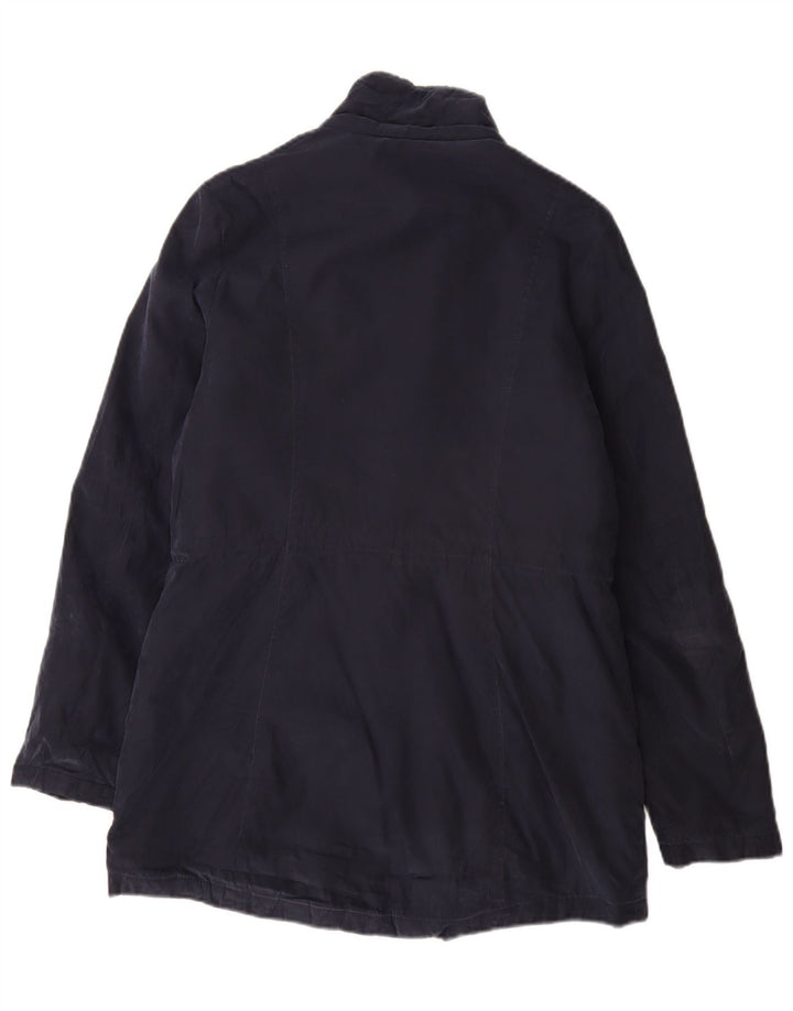 Nautica Veste Sherpa Femme UK 10 Petit Bleu Marine Polyester