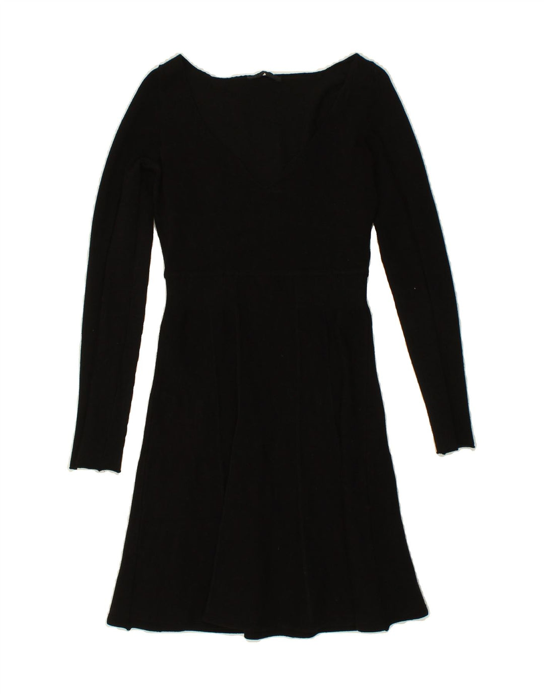 PINKO Womens A-Line Dress UK 8 Small Black Viscose Vintage Pinko and Second-Hand Pinko from Messina Hembry 