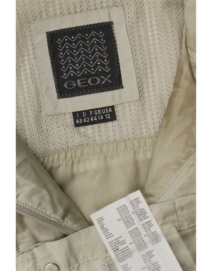 Geox Veste utilitaire pour femme UK 14 Large Gris Polyester