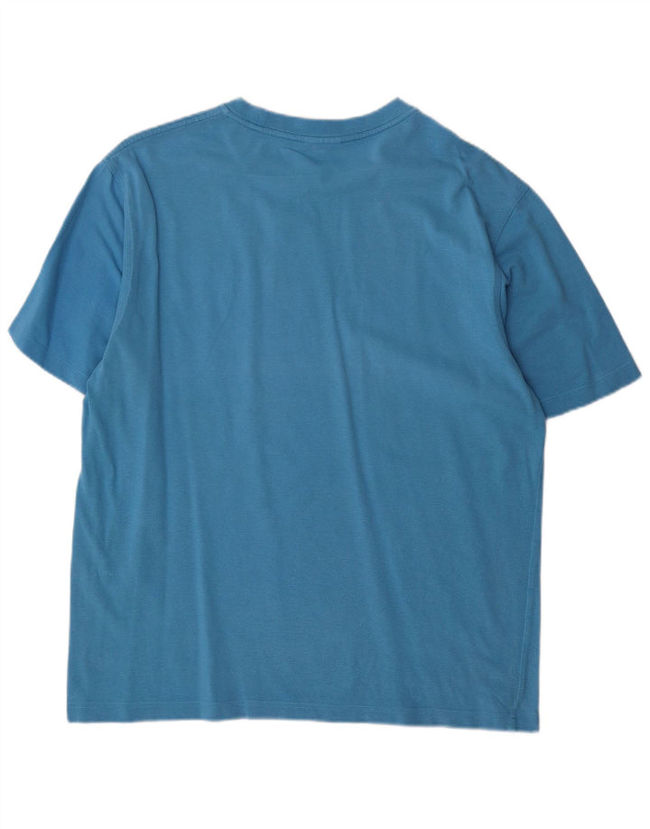 Lacoste T-Shirt Homme Top Taille 4 Coton Bleu Moyen