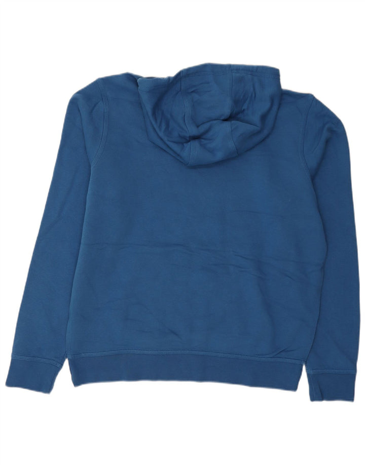 Nike Pull à capuche pour homme en coton bleu Taille L