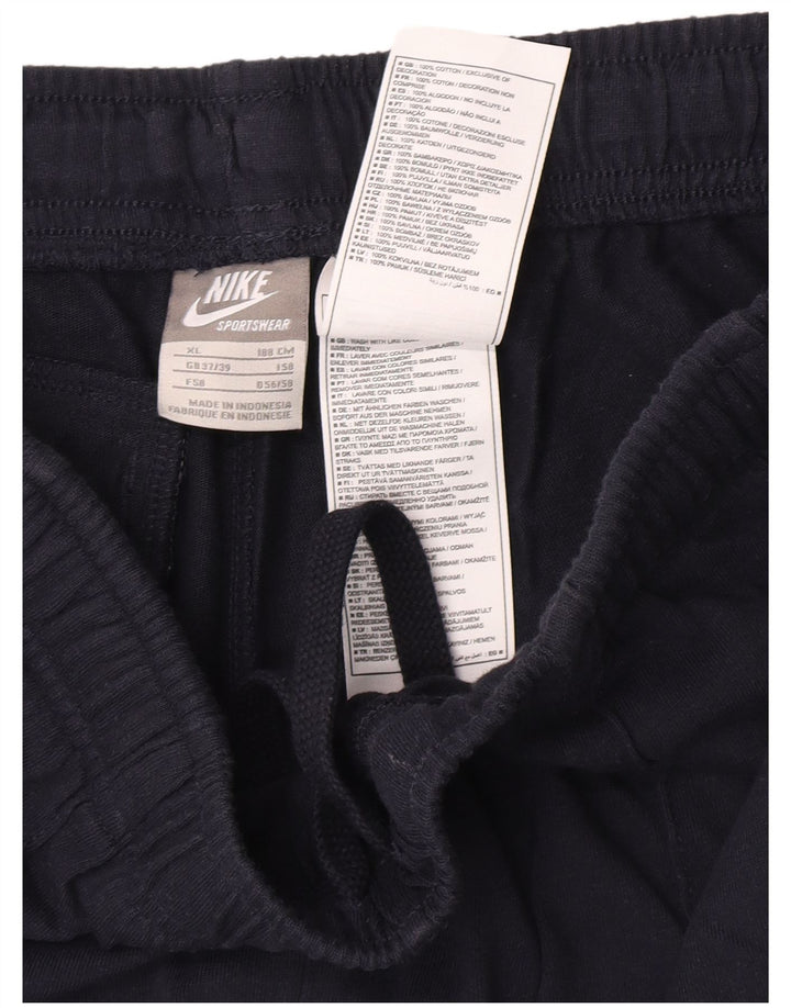 Nike Short de sport pour homme XL en coton bleu marine