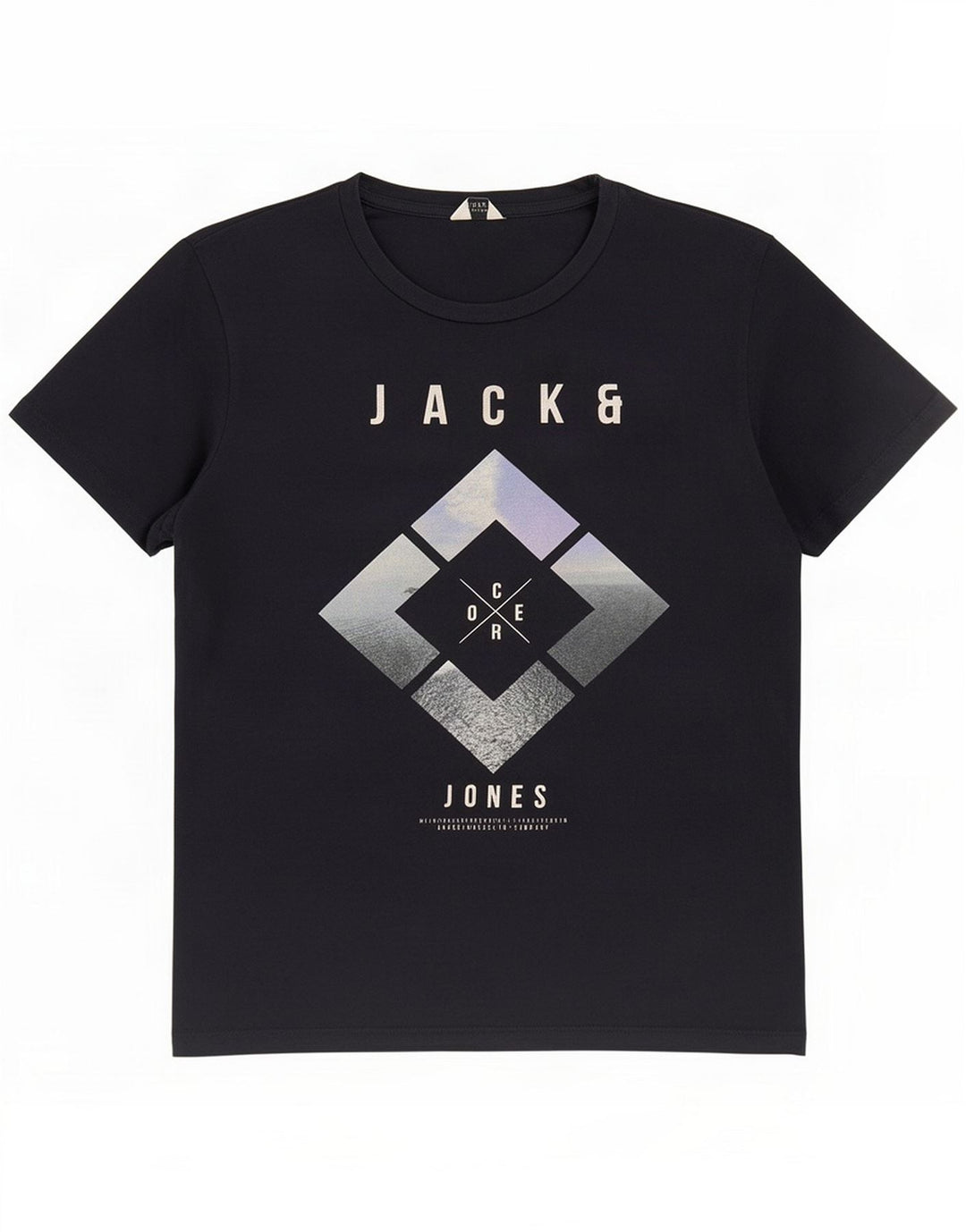 Jack & Jones T-shirt graphique pour homme Noir moyen