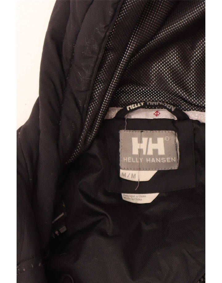 Helly Hansen Veste rembourrée à capuche pour femme UK 14 Medium Black Nylon