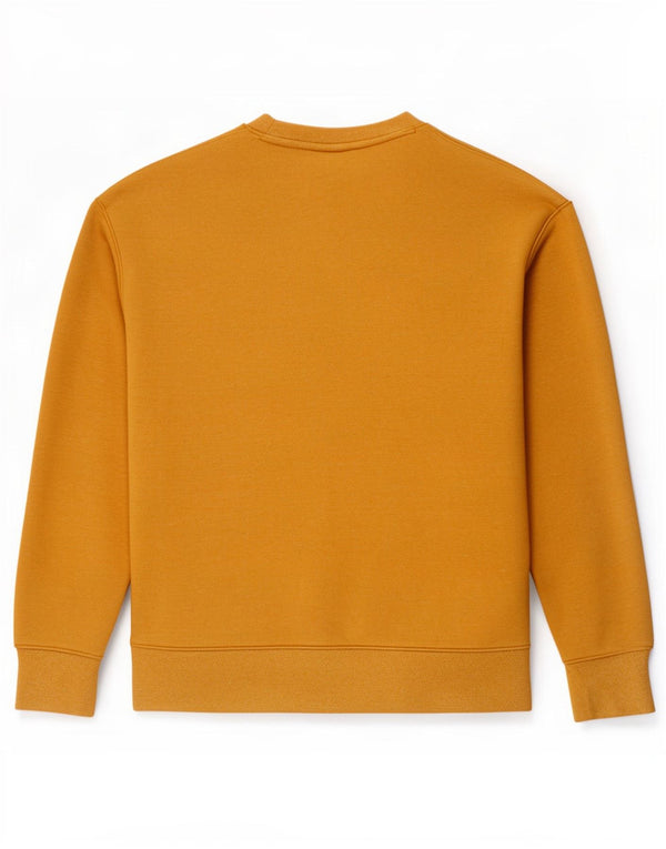 Nike Mens Sweatshirt Jumper Petit Jaune Coton