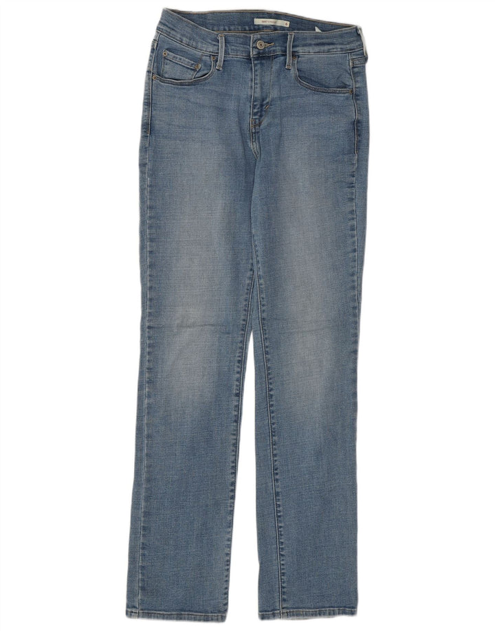 Levi's Jean Droit 505 Femme US 6 Moyen W28 L32 Bleu Coton