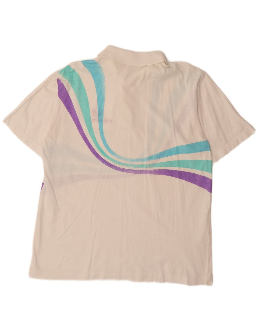 SERGIO TACCHINI Polo Homme EU 52 Grand Blanc Rayé