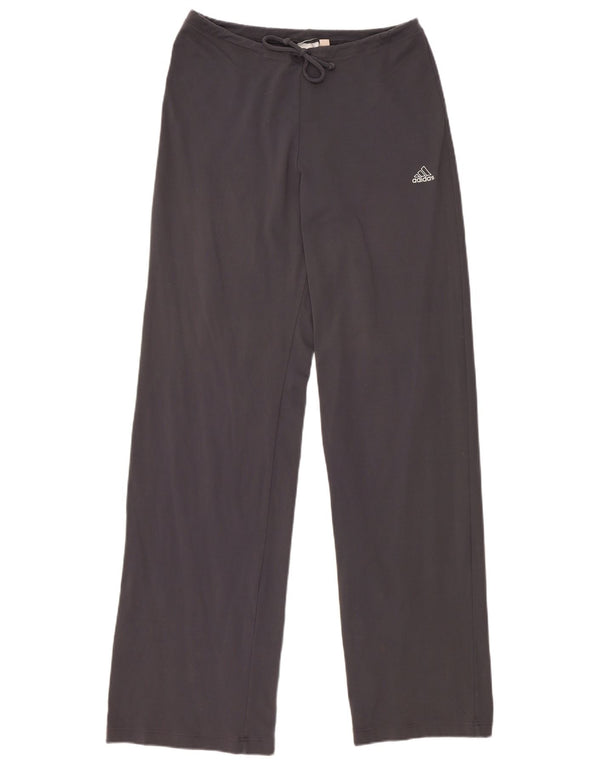 ADIDAS Pantalon de survêtement pour femme UK 16 Large Bleu Marine Polyamide