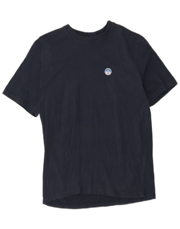 North Sails T-Shirt Homme Haut Petit Bleu Marine Coton