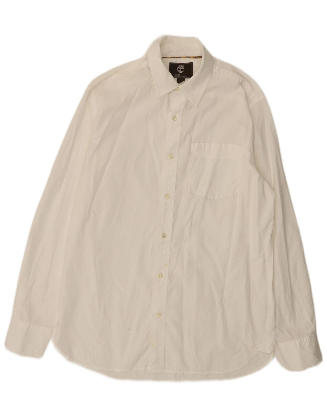 Timberland Chemise Regular Fit Earthkeepers Homme Petit Blanc Coton