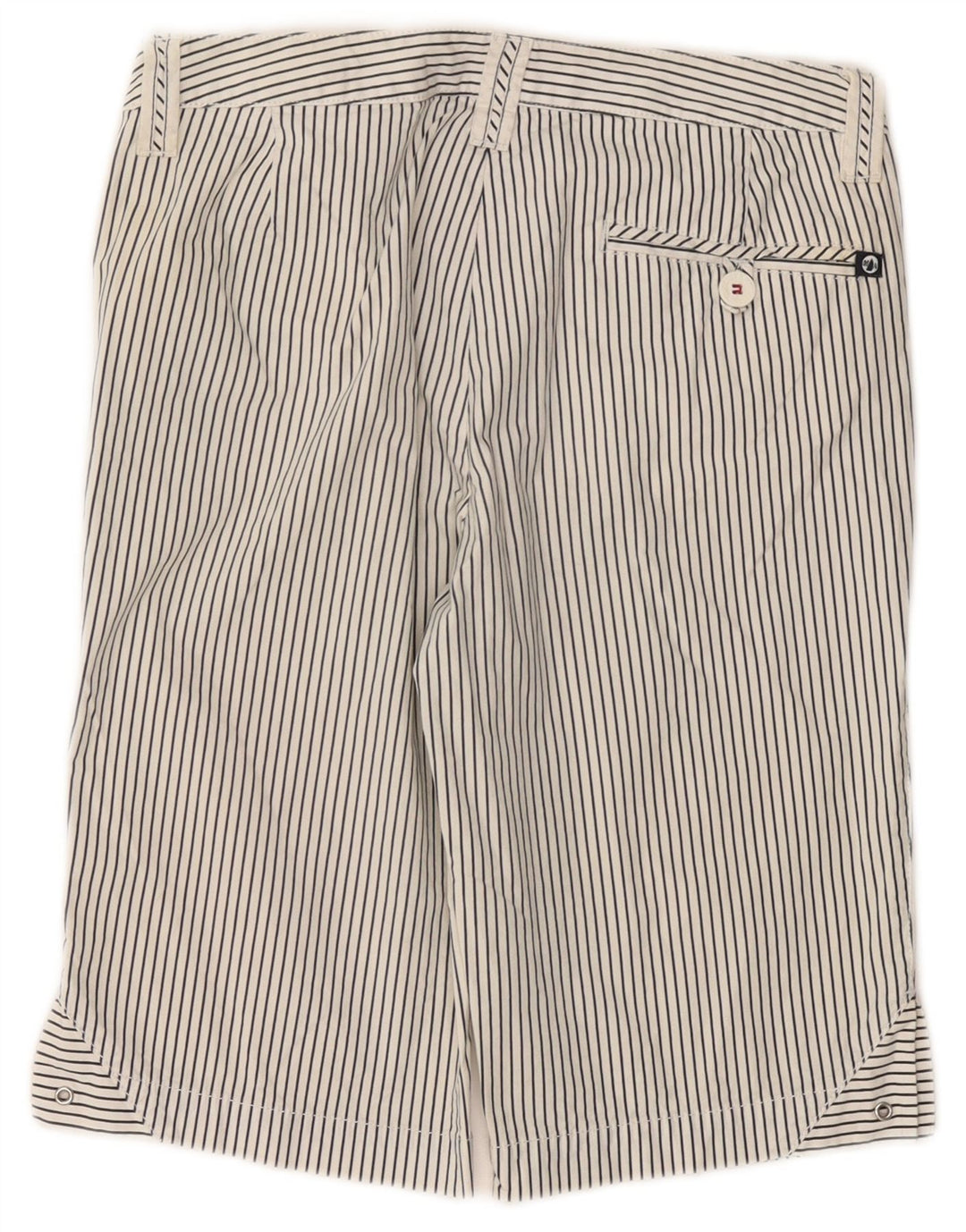 Murphy & Nye Bermuda Femme W28 Coton Rayé Blanc Moyen