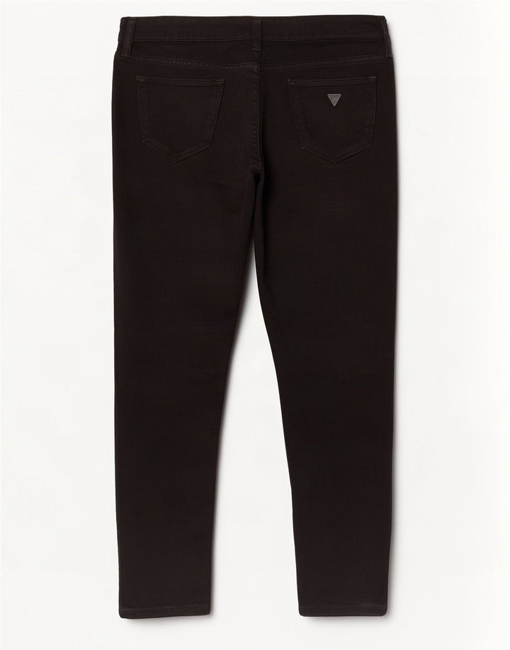 Guess Jean skinny super bas W24 L27 pour femme Noir