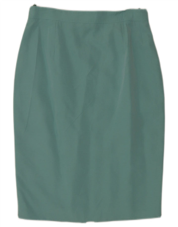 MARLY'S Jupe crayon femme IT 44 Medium W28 Turquoise Polyester